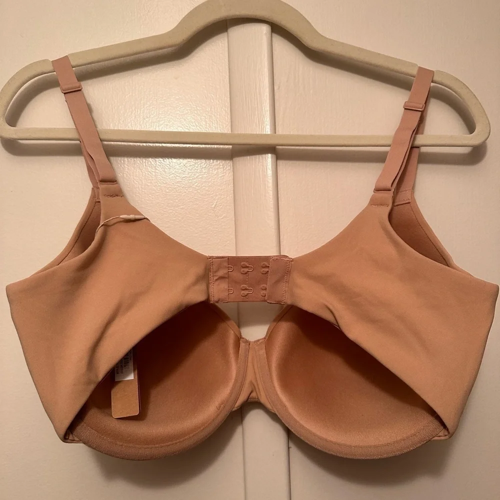 SKIMS Fits Everybody Unlined Underwire Bra 🤎 Clay NWT Minimal Everyday - Picture 3 of 4
